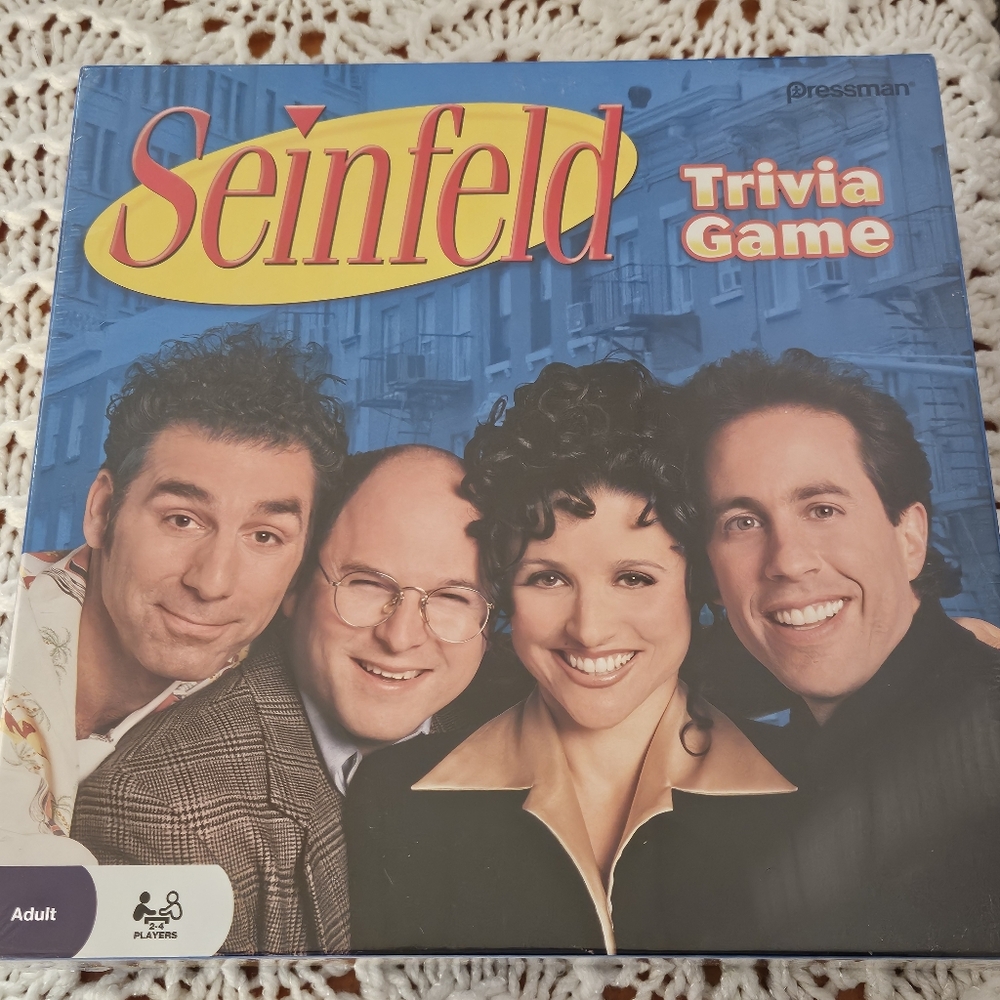 NIB *Sealed* Seinfeld Trivia Game 2009 Pressman Toy Corporation